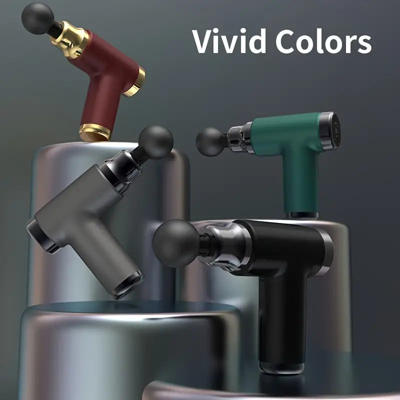 Mini Pistolet de Massage Premium – Performance, Silence et Mobilité Absolue